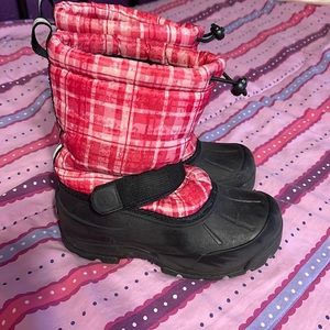Girls winter snow boots